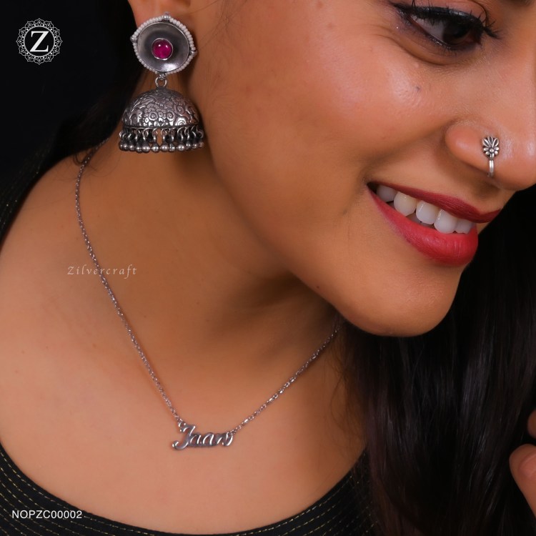 silver nose pin silver nose pin